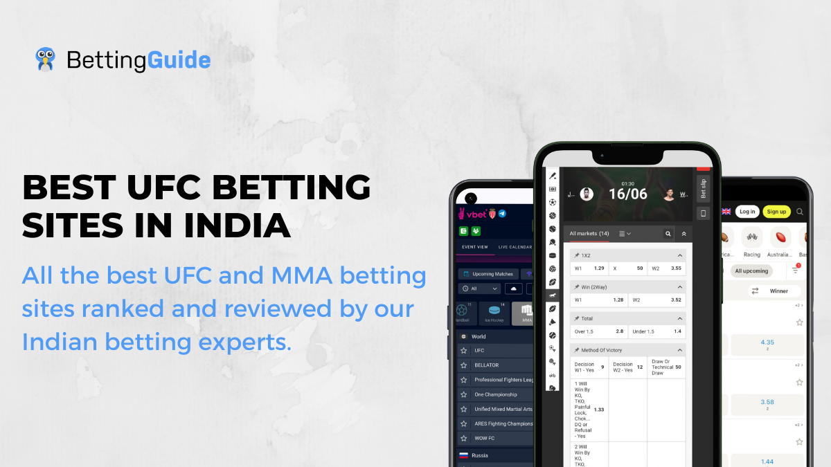 Best UFC betting sites in India.