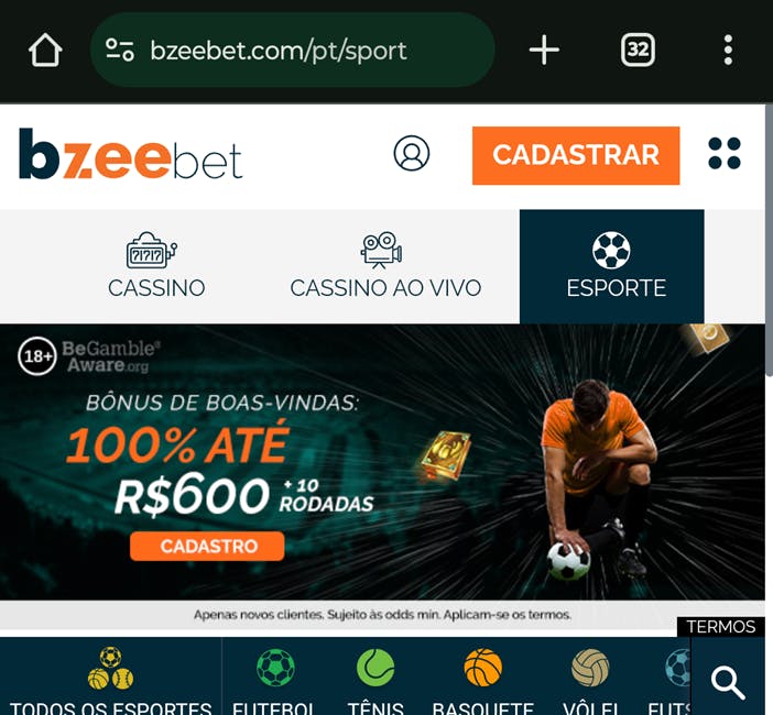 Bzeebet Brasil apostas esportivas