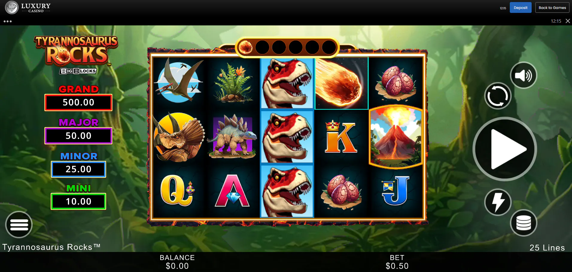 slot testing at luxury casino