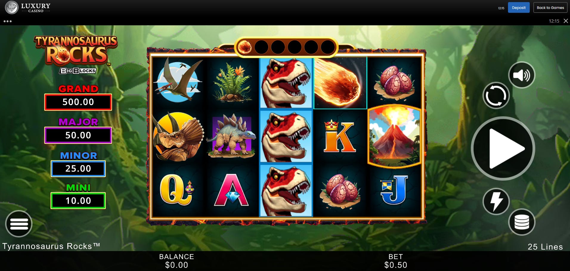 slot testing at luxury casino