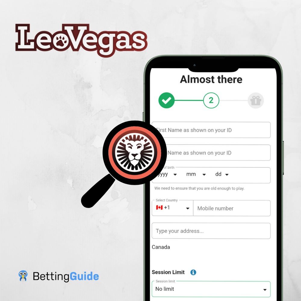 how to register to leovegas
