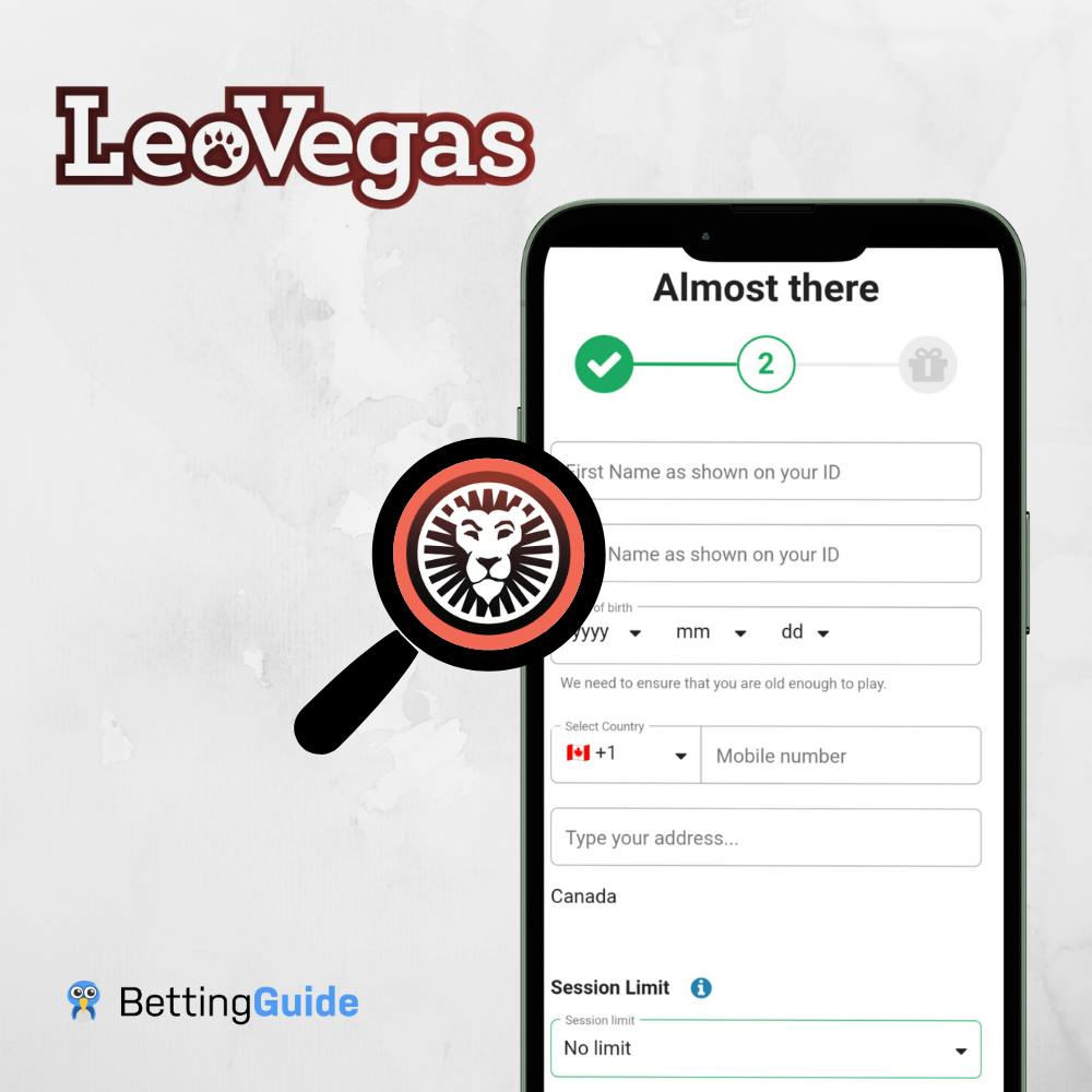 how to register to leovegas