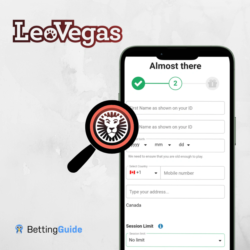 how to register to leovegas