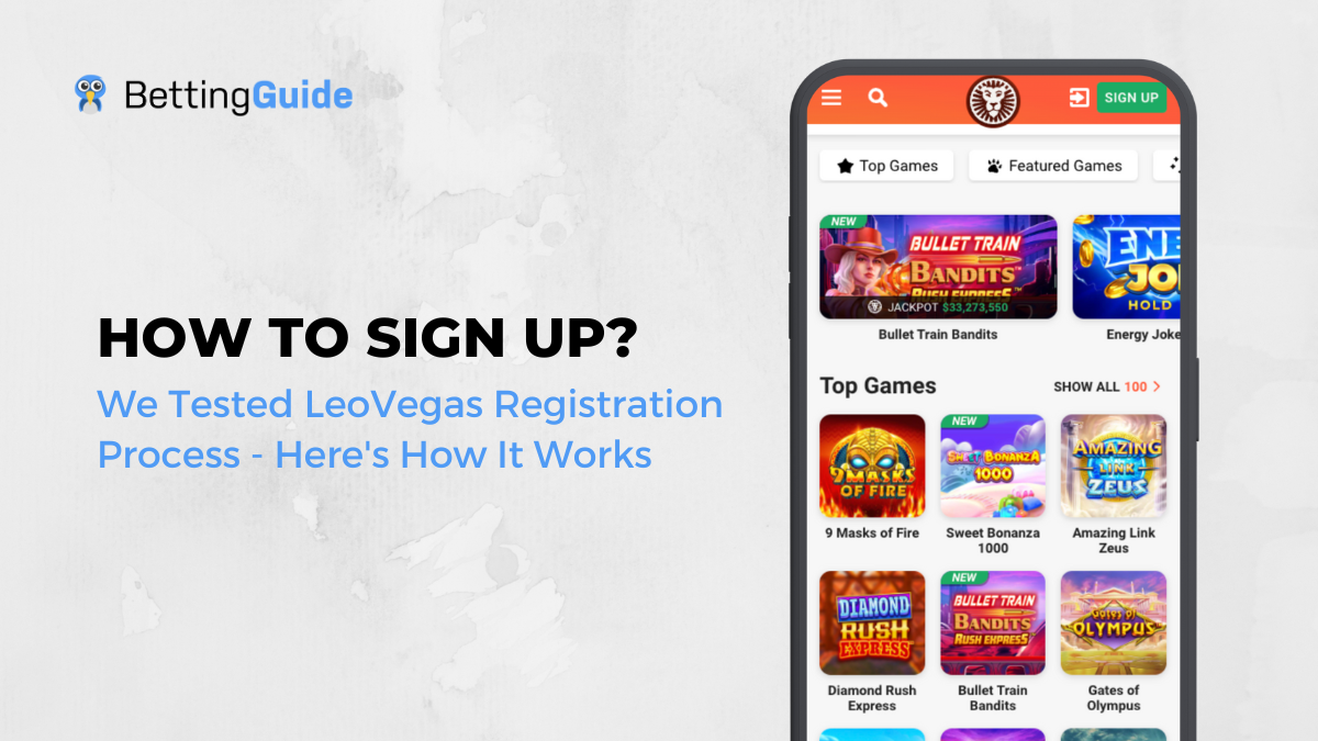 leovegas signup process