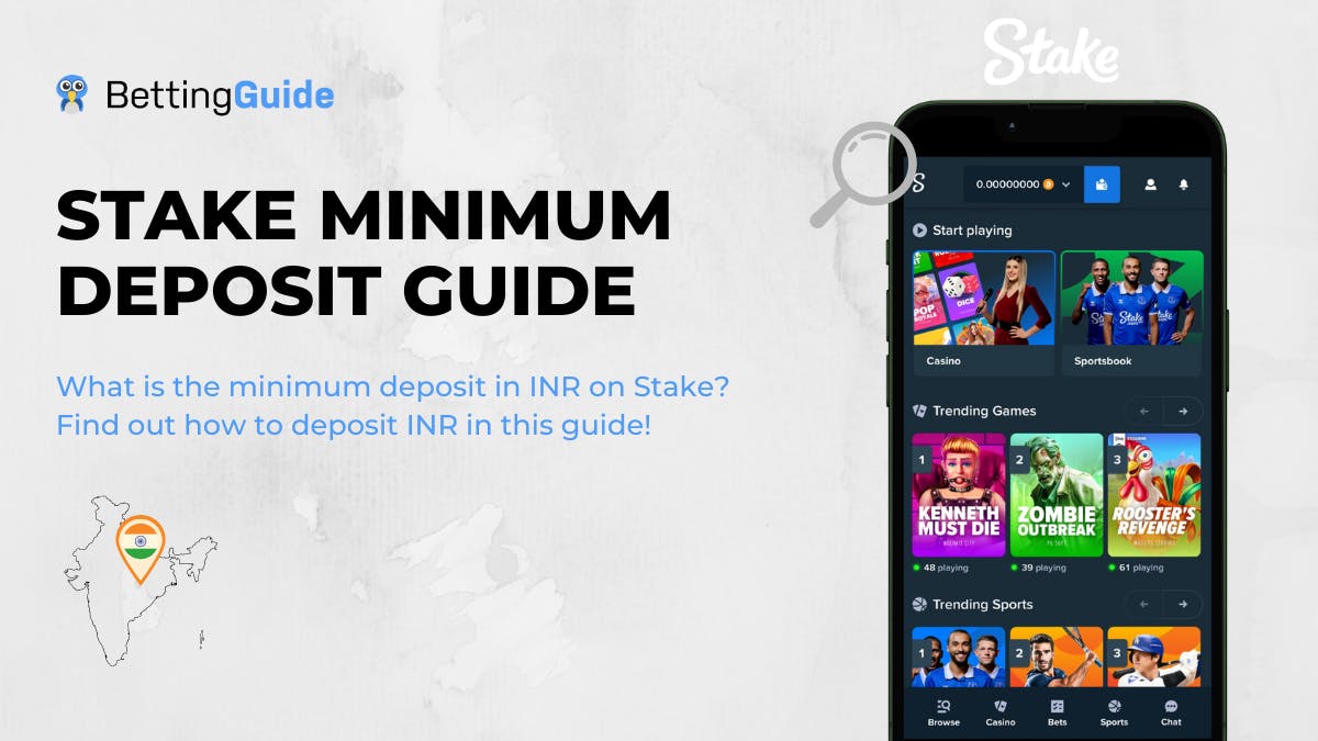 Stake Minimum Deposit in India