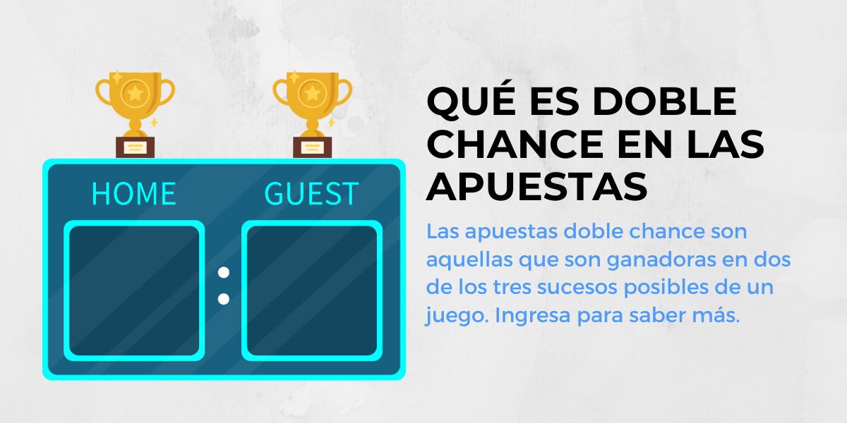 Qué es doble chance en las apuestas