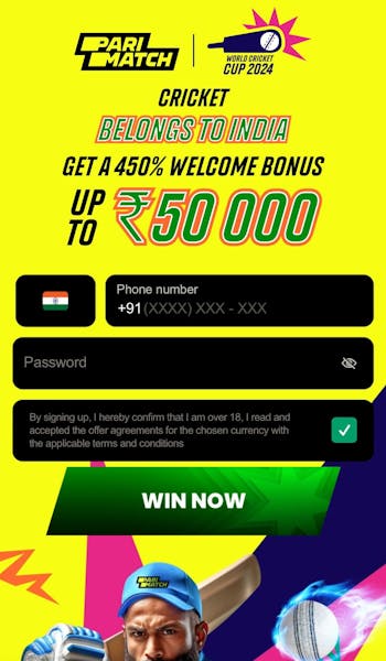 Parimatch welcome offer mobile