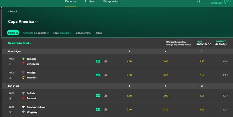 bet365 Perú - apuestas en fútbol