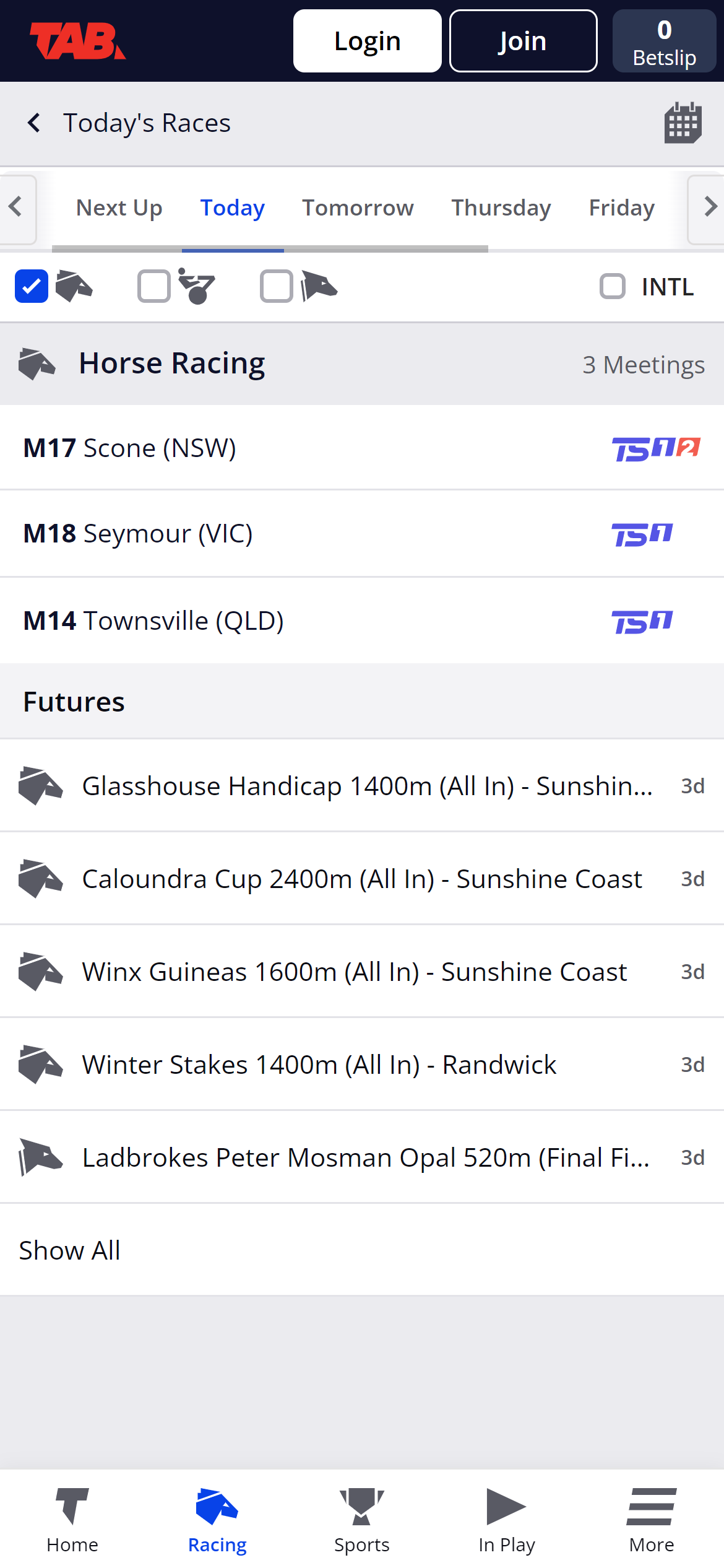 TAB horse racing new zealand