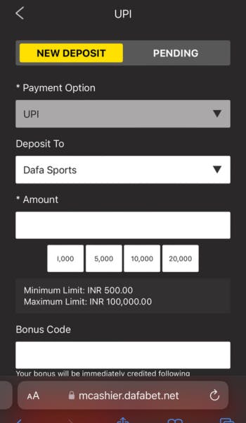 10cric-upi-deposit