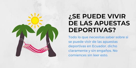 Se puede vivir de las apuestas deportivas