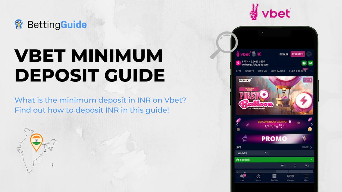 vbet Minimum Deposit in India