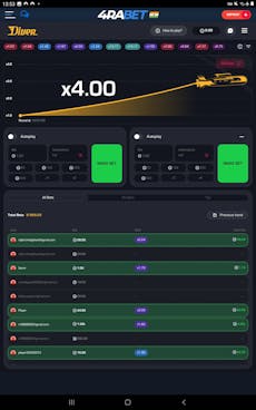 4raBet Android App 5