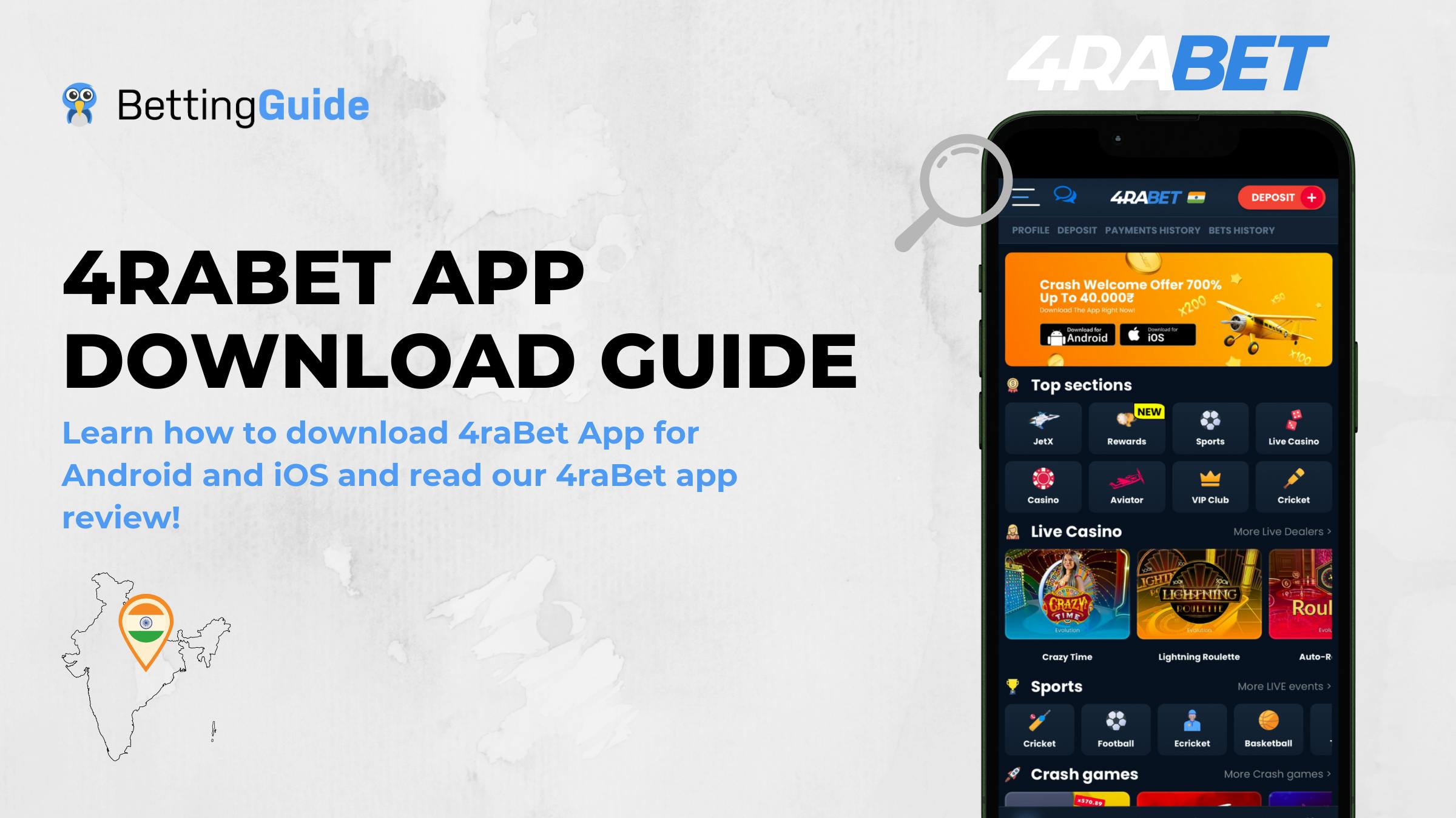4raBet App Download Guide