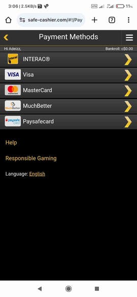 777 casino payment methods