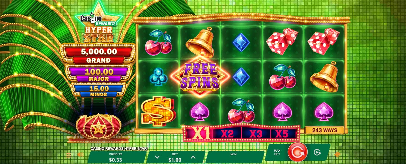 preview of hyper strike online slot