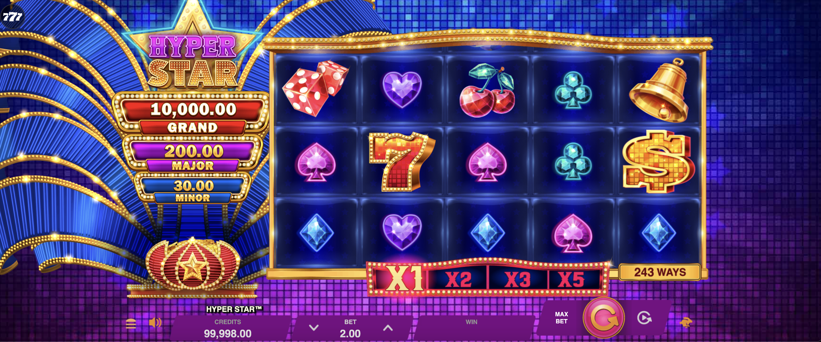 hyper star slot free demo