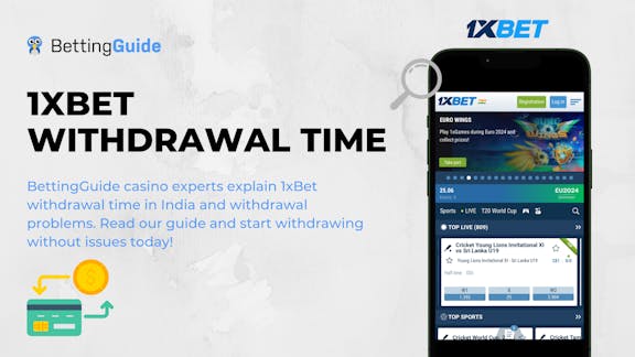 1xbet withdrawal time in India