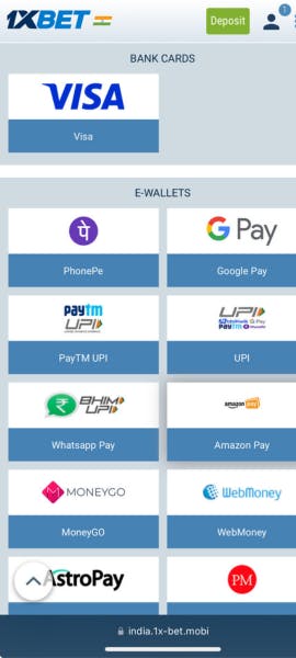 1xbet-withdrawal-methods