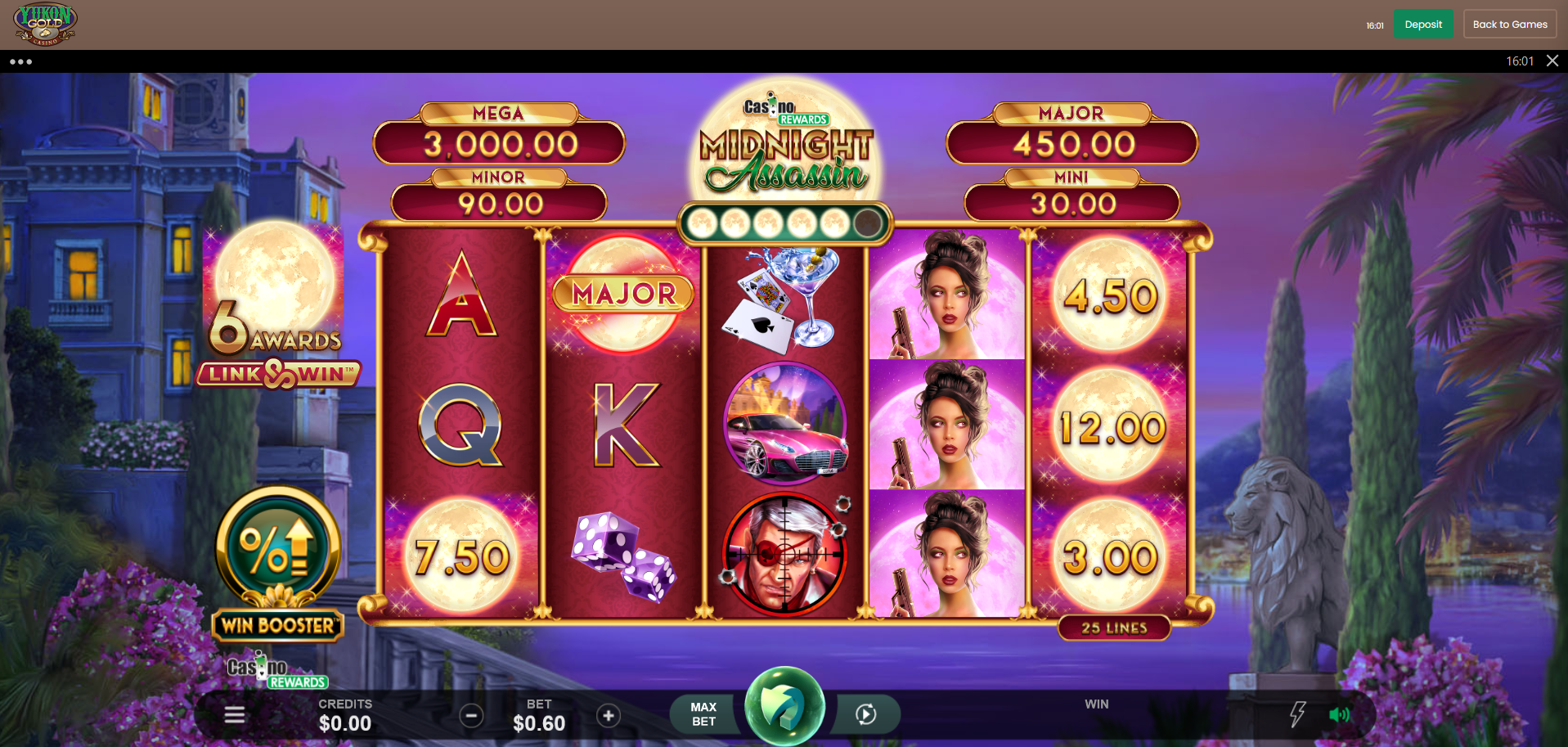yukon gold slot testing