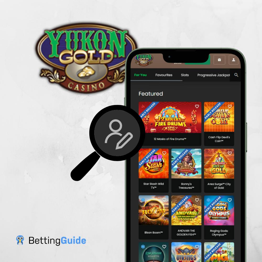 yukon gold casino register guide