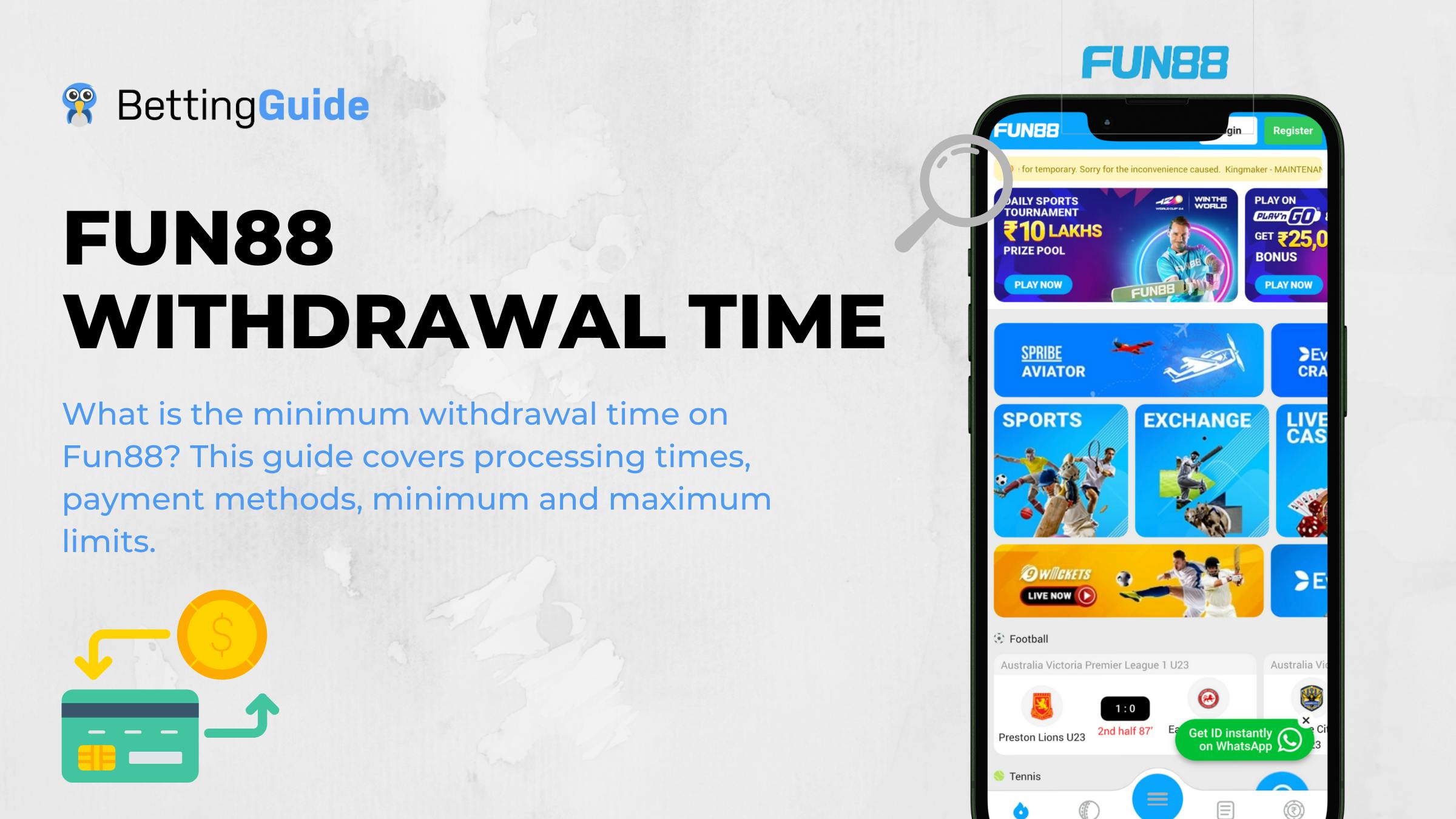 Fun88-withdrawal-time-guide