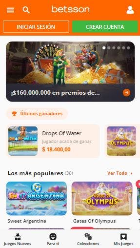 Betsson Argentina casino