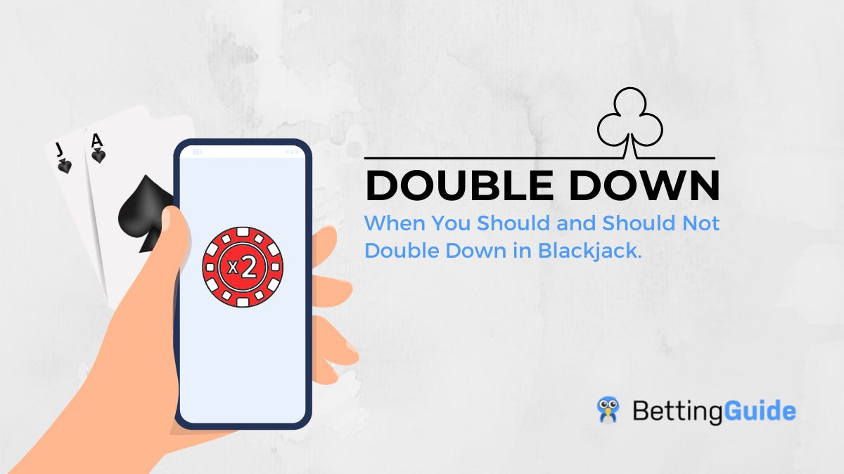 when to double down in blackjack