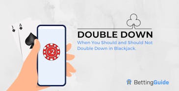 when to double down in blackjack