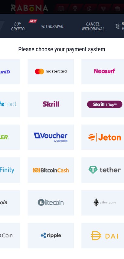 payment methods on mobile