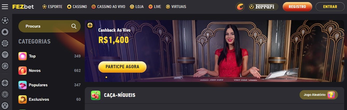 Fezbet brasil casino