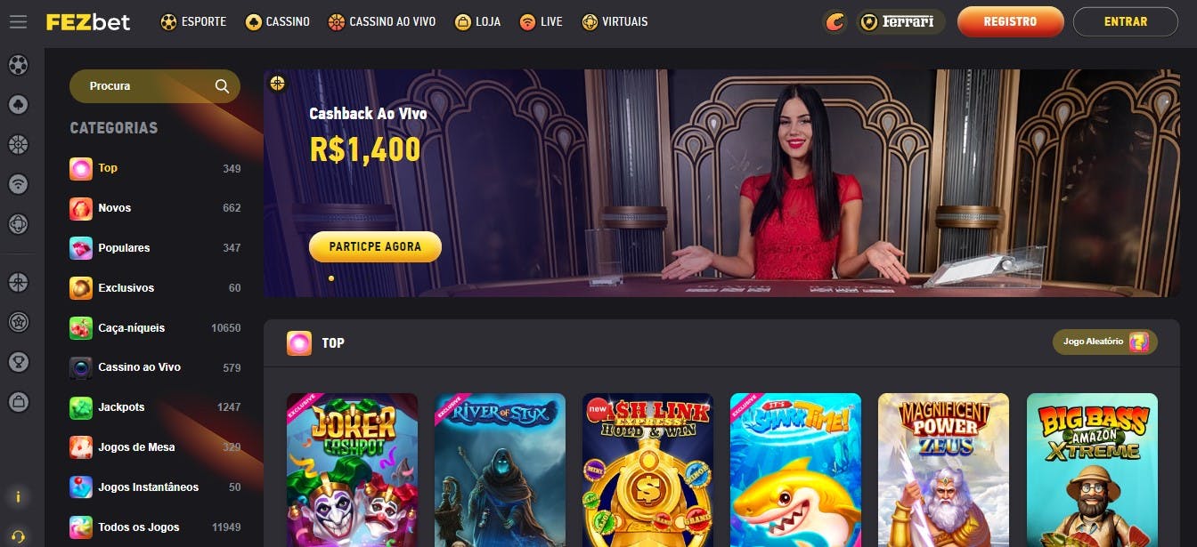 Fezbet brasil casino