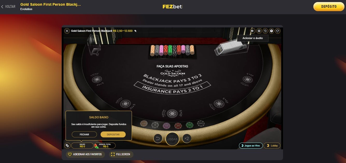 fezbet brasil blackjack