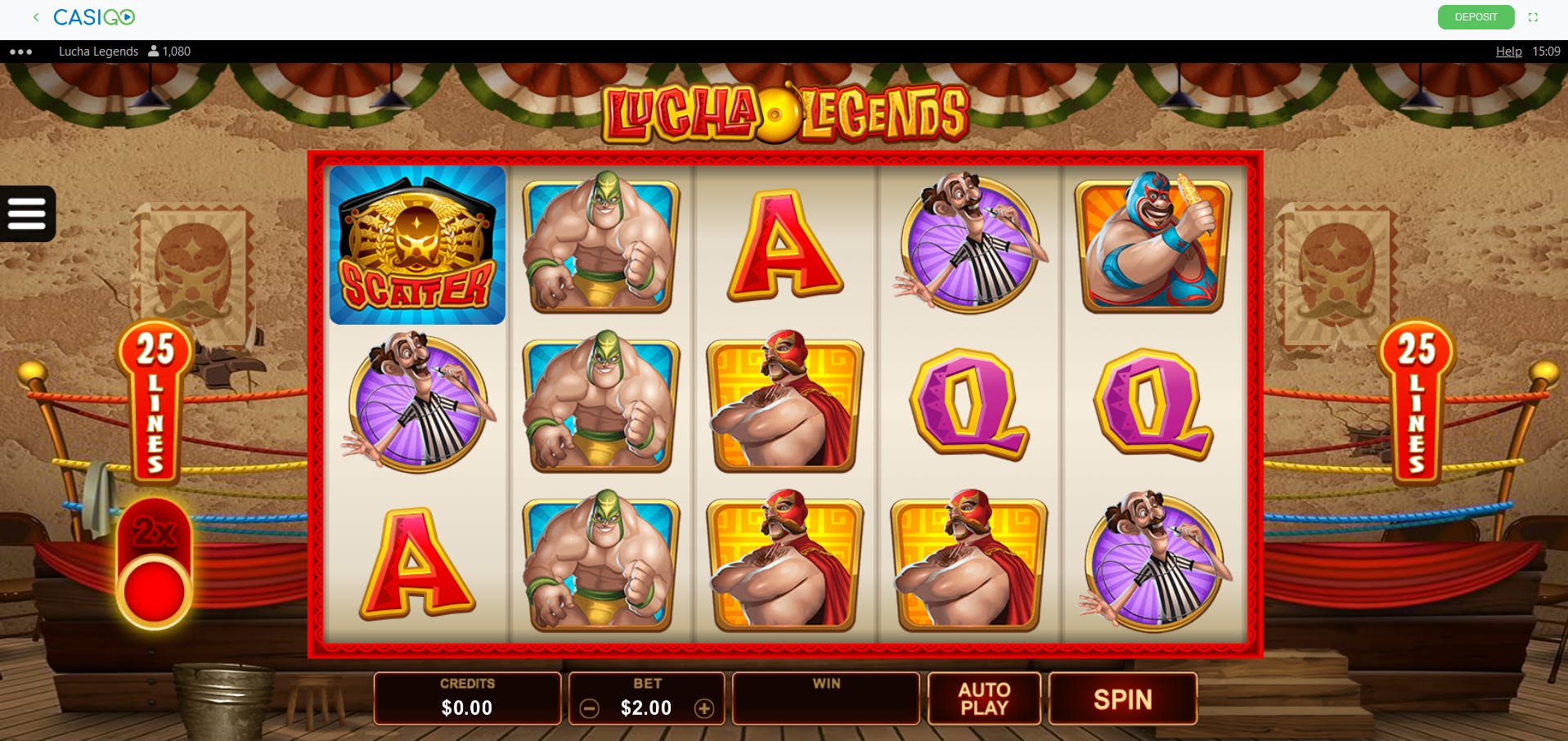 testing games at casigo casino