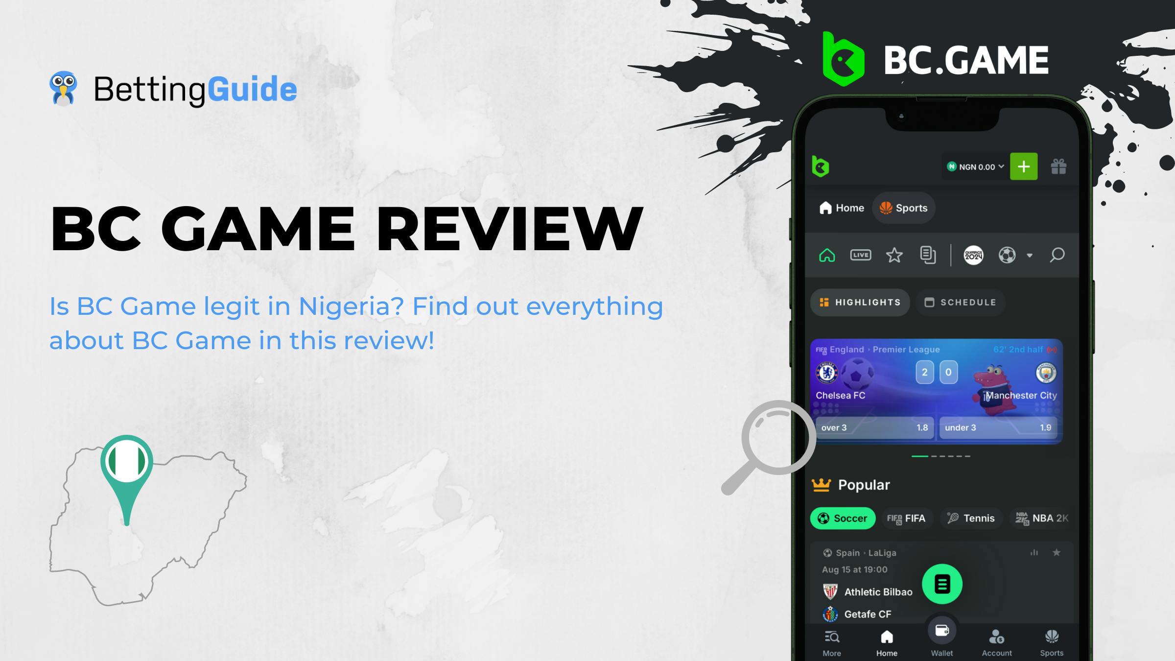 BC Game Review for Nigeria