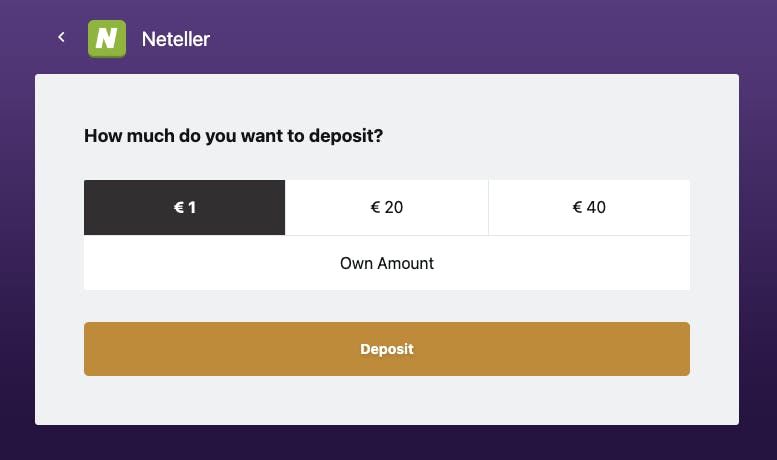 zodiac casino deposit