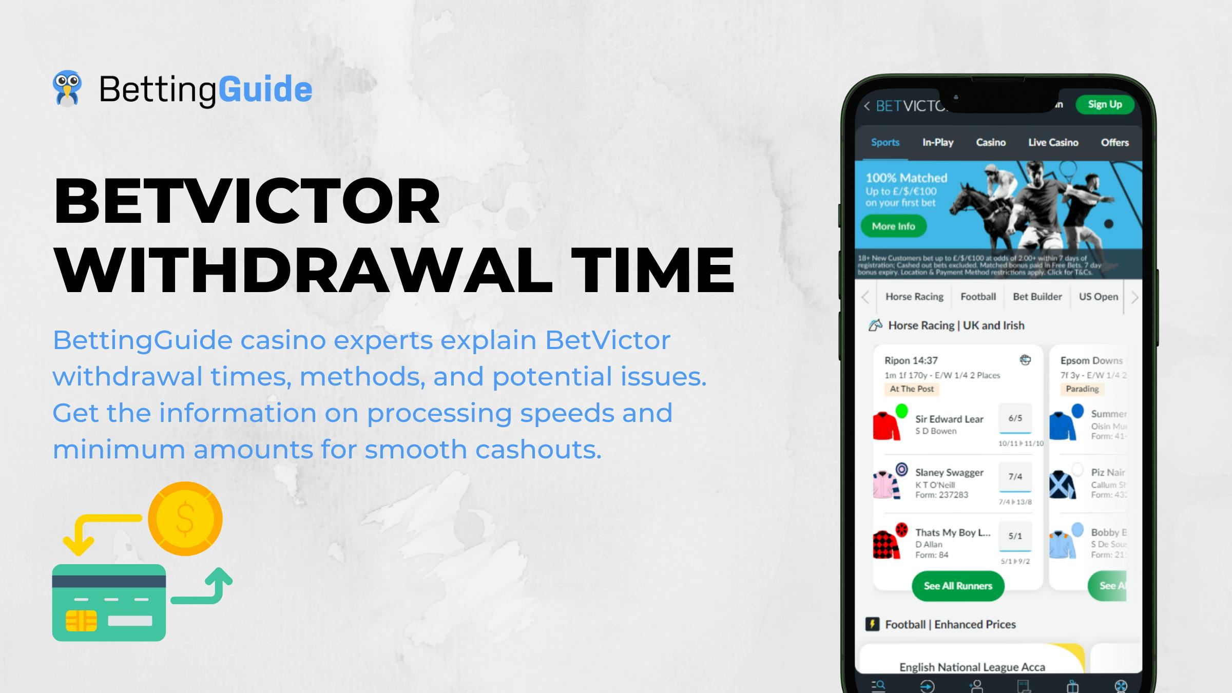 betvictor withdrawal time