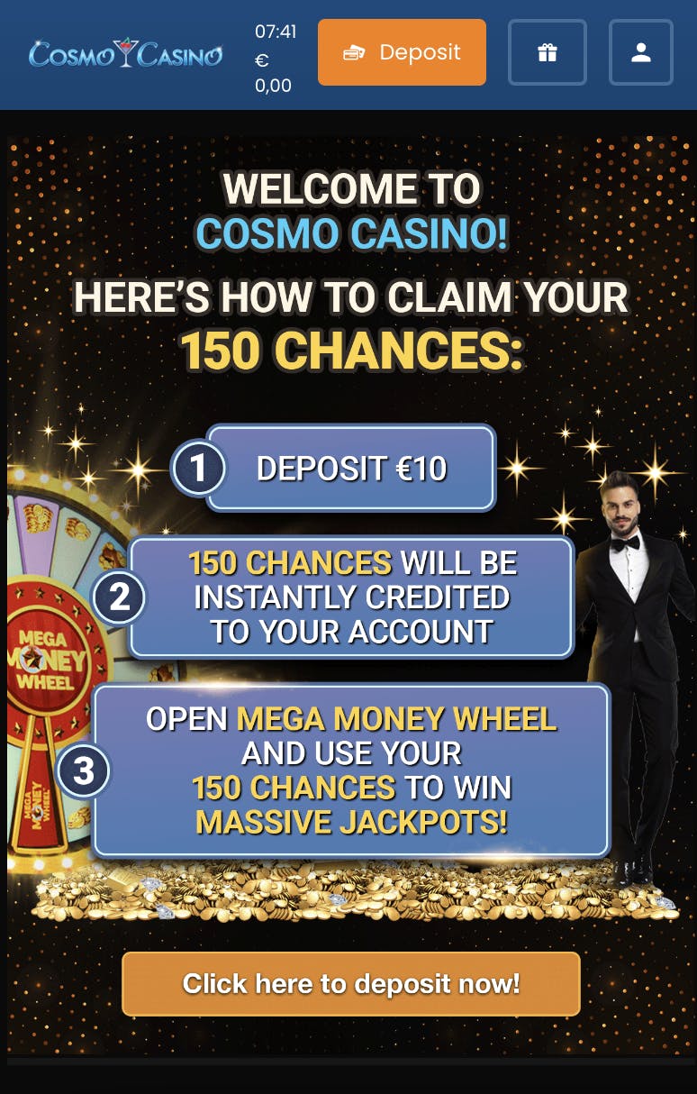 cosmo casino ireland bonus offer