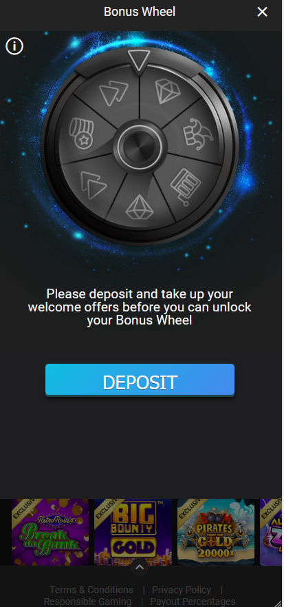 7sultans bonus wheel on mobile