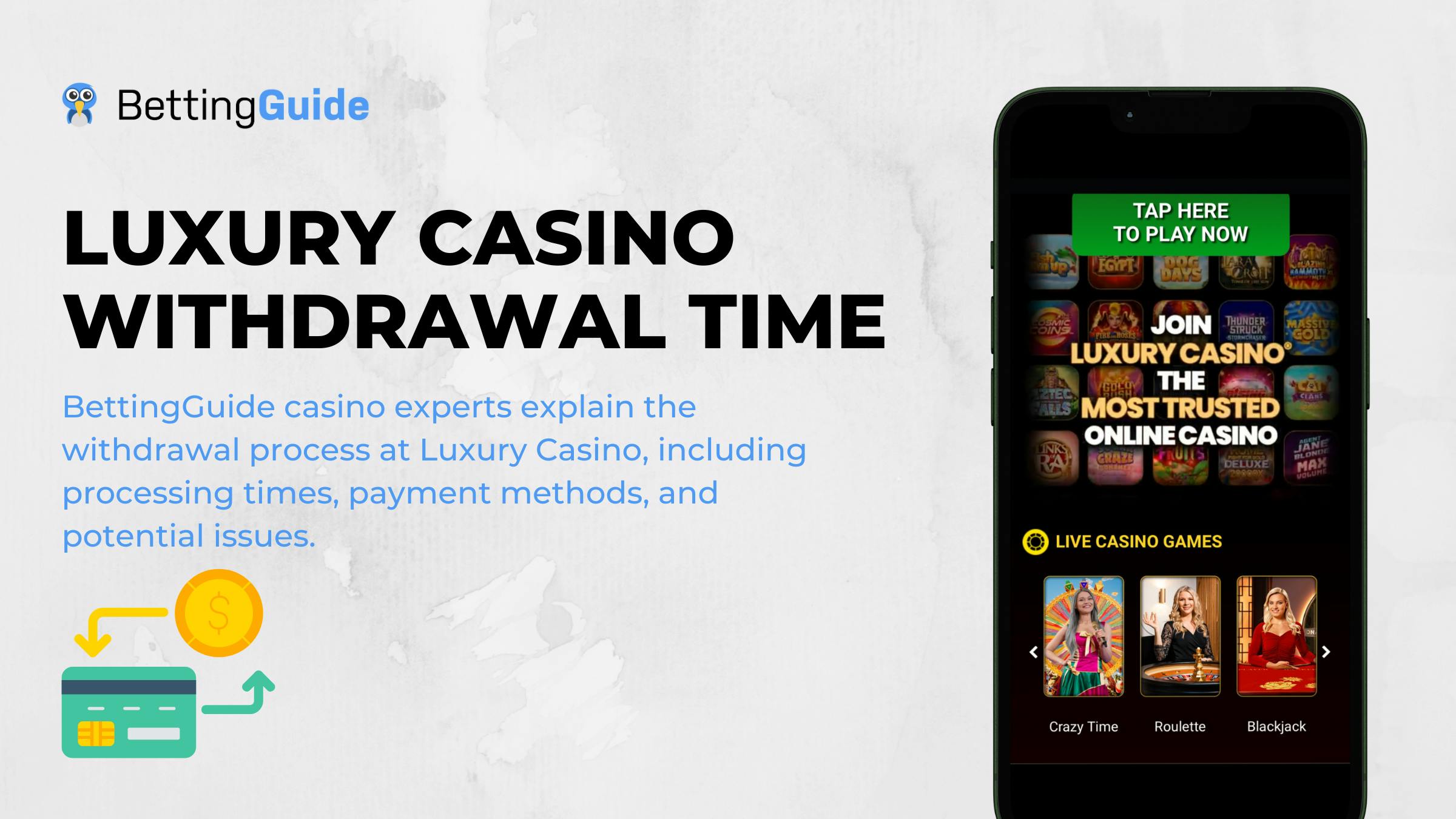 Luxury Casino withdrawal time