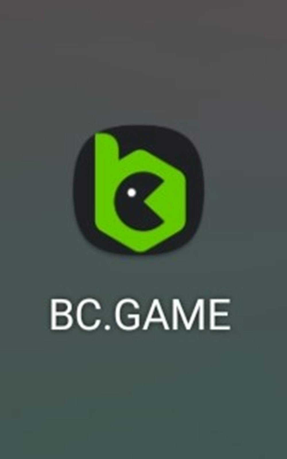 BC Game app installed