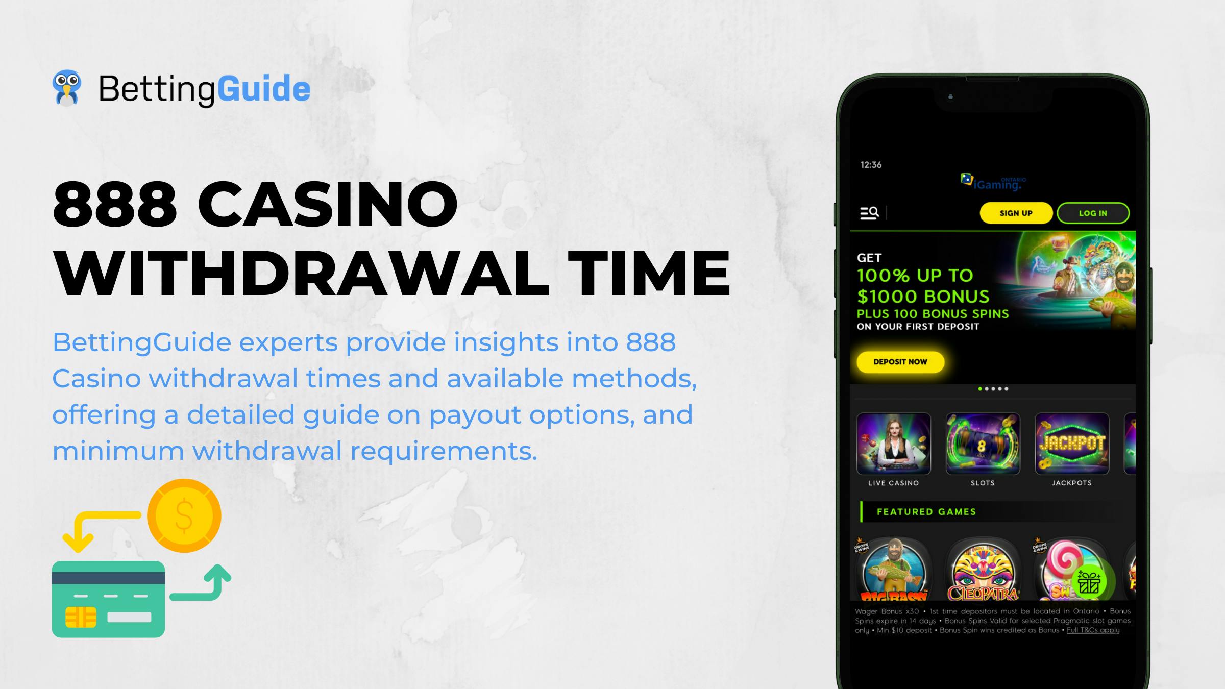 888 casino withdrawal time