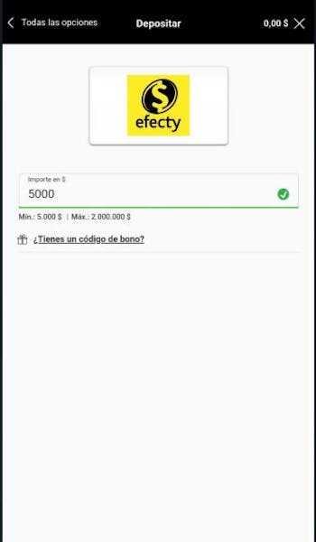 bwin como depositar ingresar monto