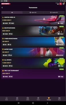 Baterybet App Android4