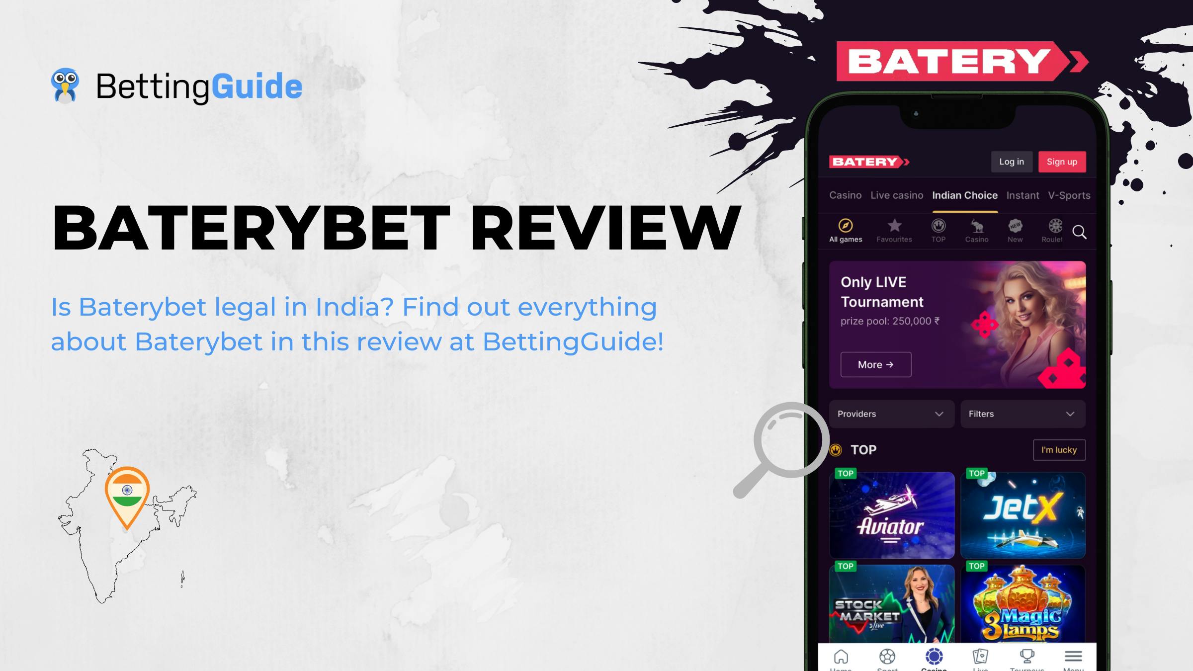 Baterybet Review