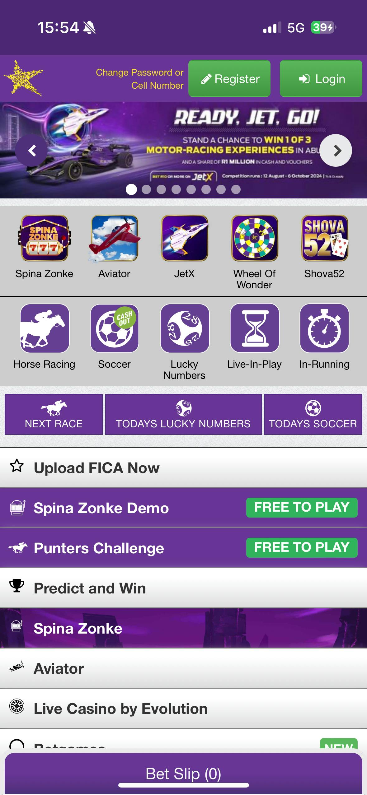 Hollywoodbets App iOS 1