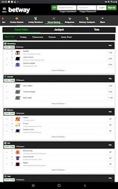 Betway App for Android 3