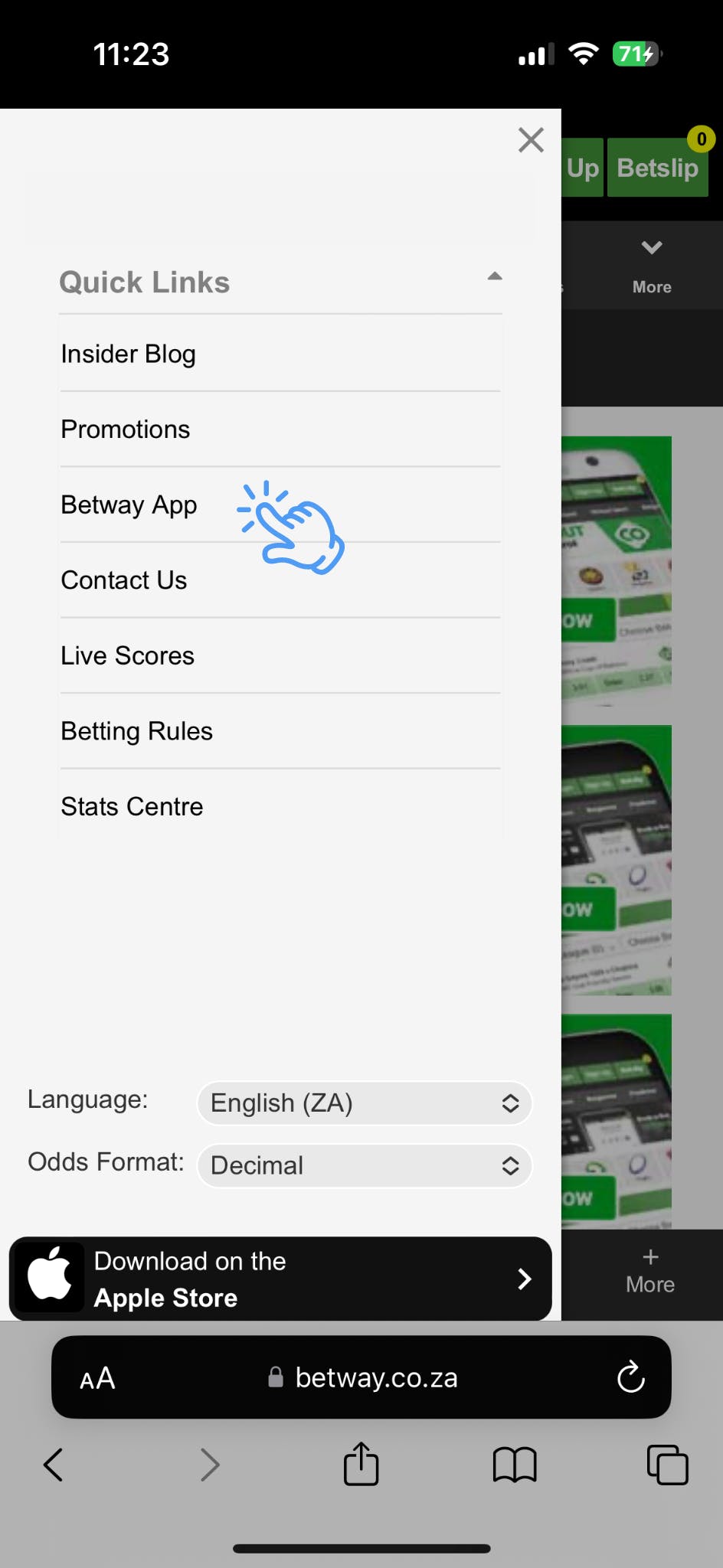 How to Install Betway App on iPhone 2