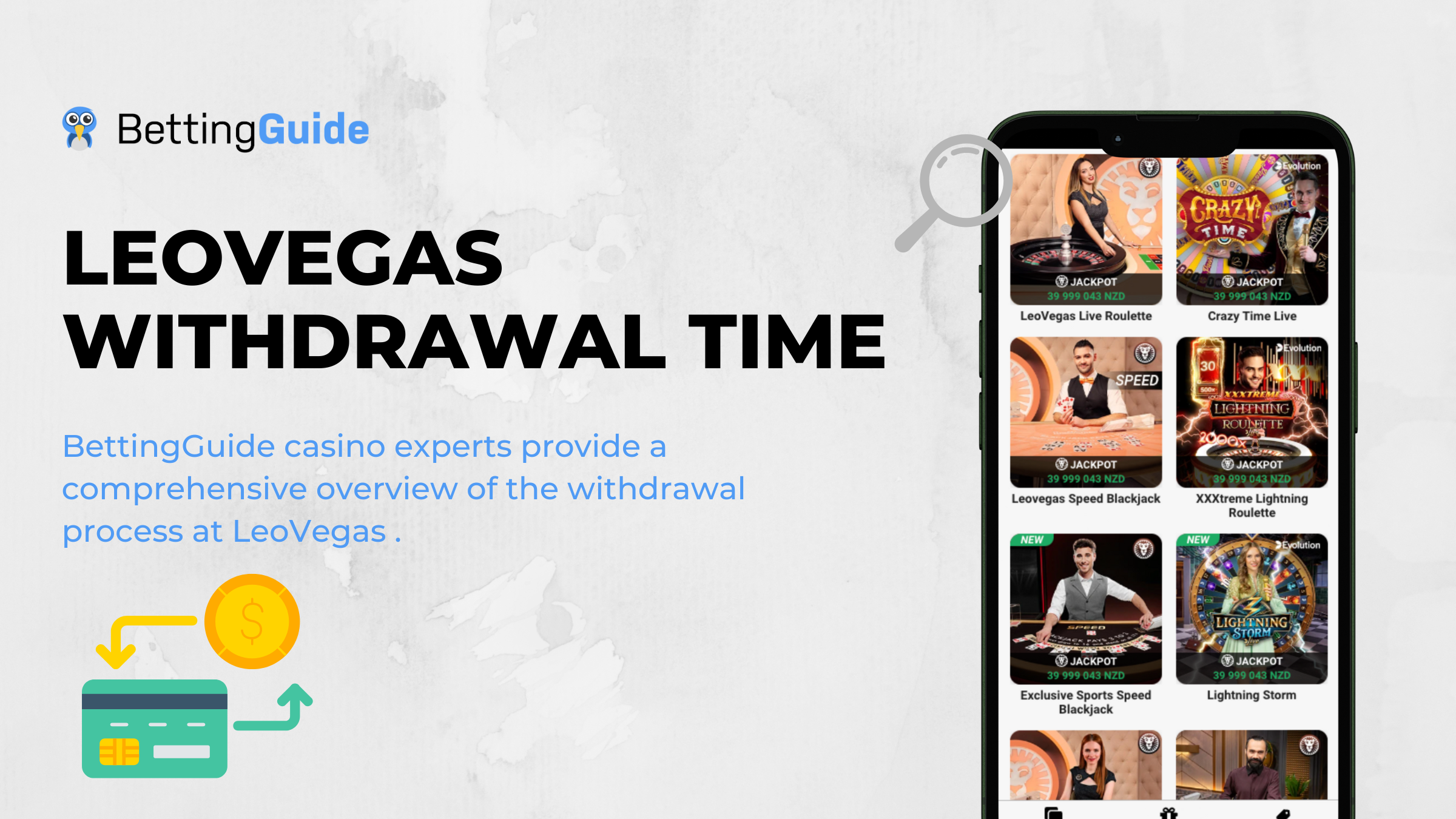 Leovegas withdrawal time