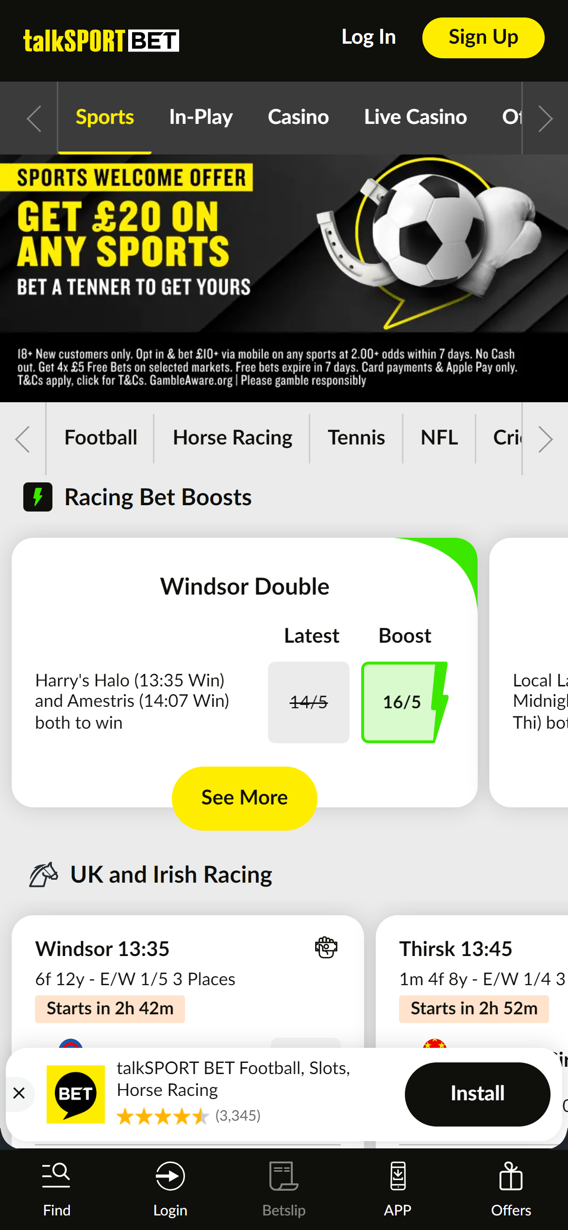 talkSPORT BET Sportsbook
